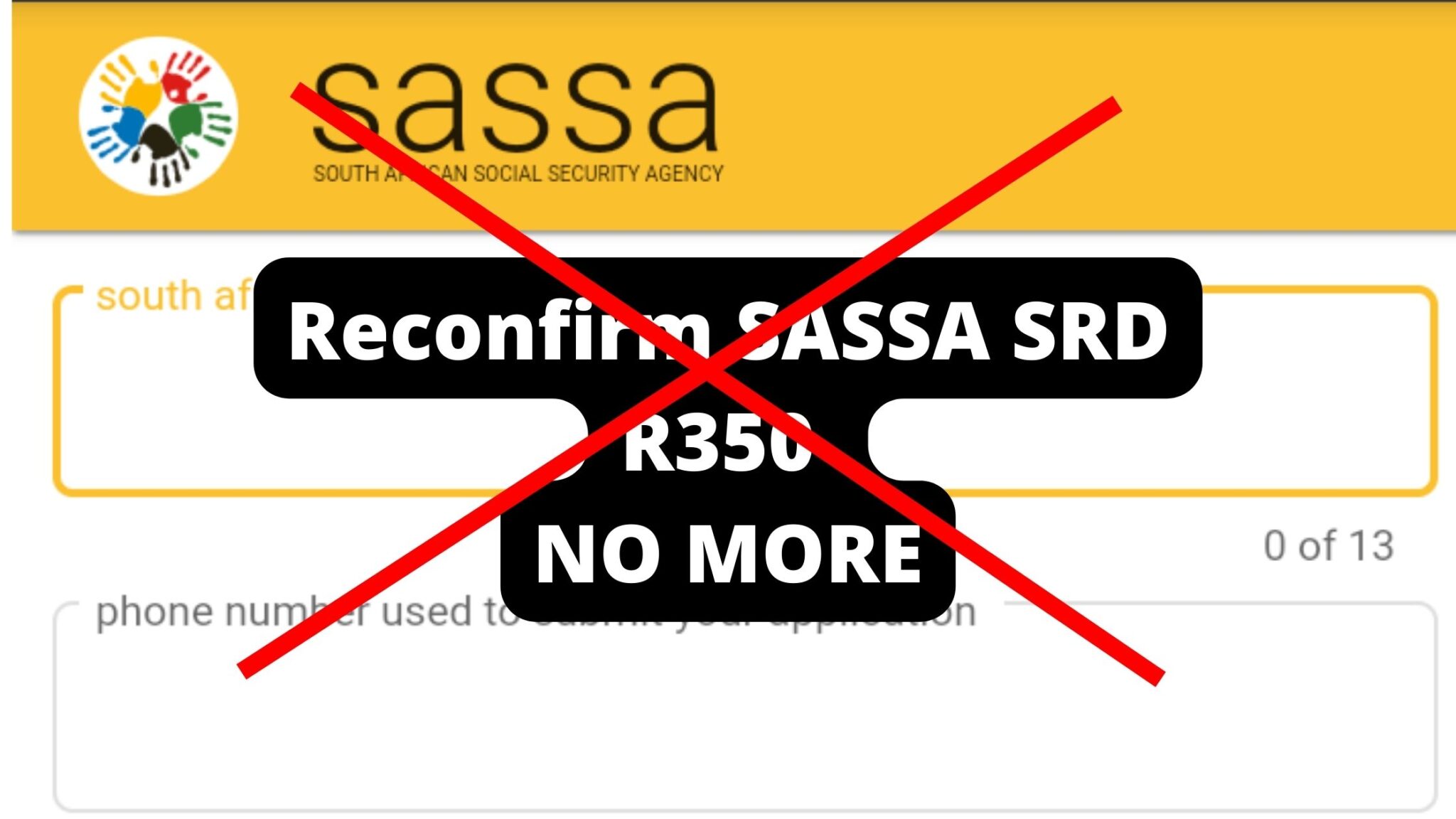 No More Reconfirm Sassa Srd R350 Grant In September Sassa Say So Sassa News 6206