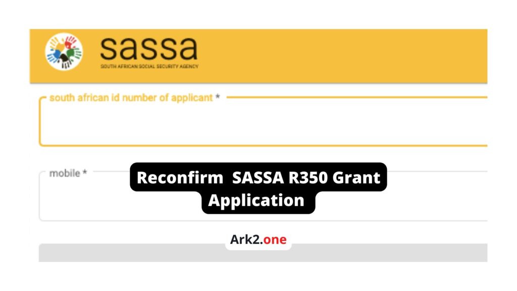 Reconfirm SASSA SRD R350 Grant April At Srd Sassa Gov Za SASSA NEWS